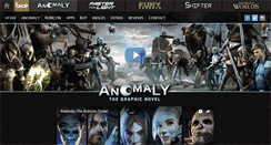 Desktop Screenshot of experienceanomaly.com