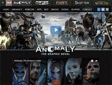 Tablet Screenshot of experienceanomaly.com
